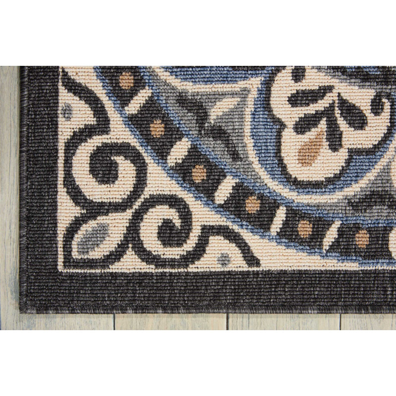Tapis ivoire Janyce, Tapis de couloir 2 pi 3 po x 7 pi 6 po