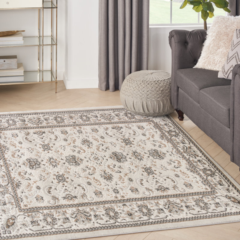 Oriental Indoor Rug, Rectangle 3'11" x 5'11"
