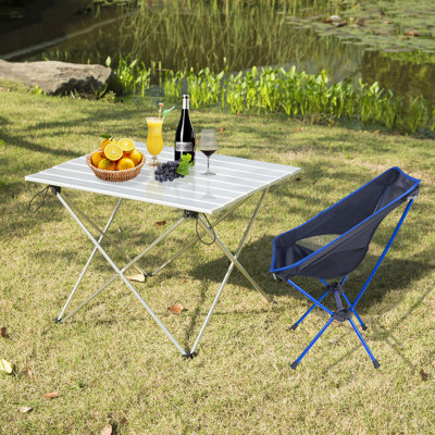 Klappbarer Campingtisch Moriches aus Aluminium