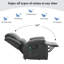Saaskia Upholstered Heated Massage Chair-230424229