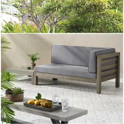 Thron Acacia Wood Outdoor Bench by Hokku Designs