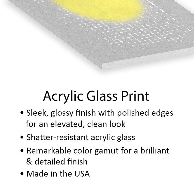 Light Print On Acrylic Glass