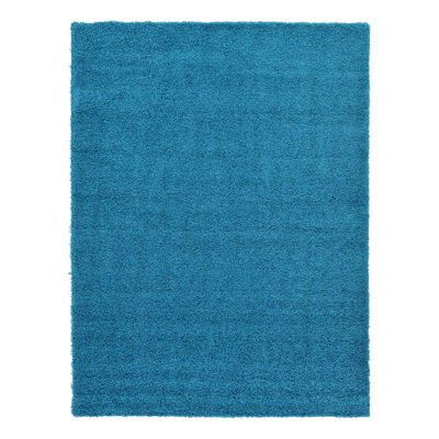 Tapis turquoise Angeline