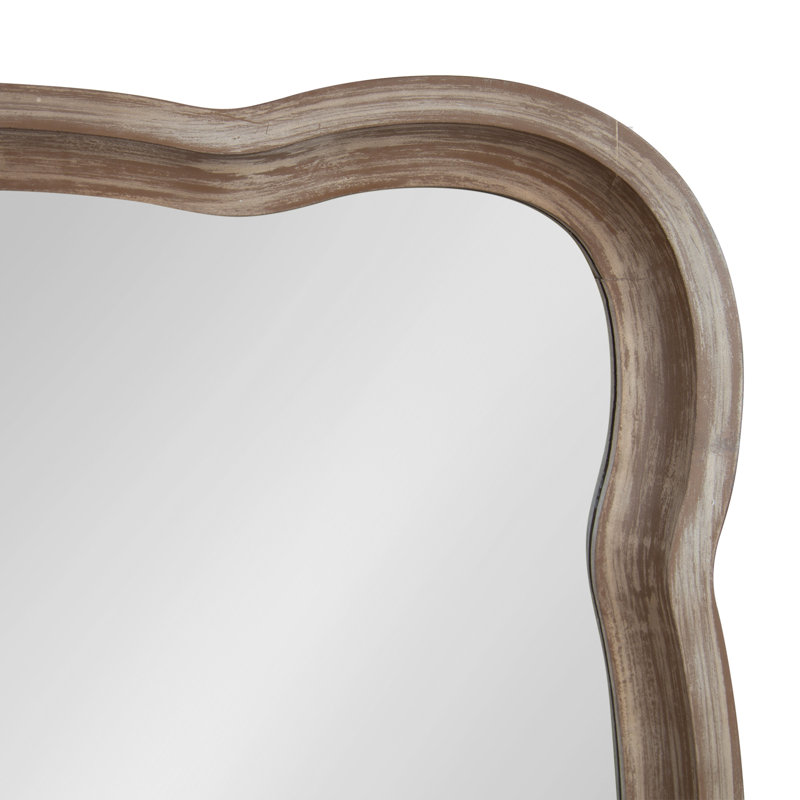 Miroir Lonnie, Brun rustique