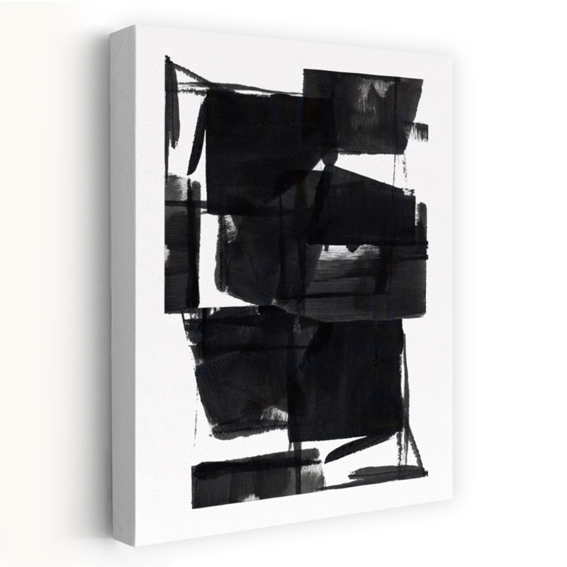 Art contemporain contemporain abstrait géométrique, H 24 po x l 16 po