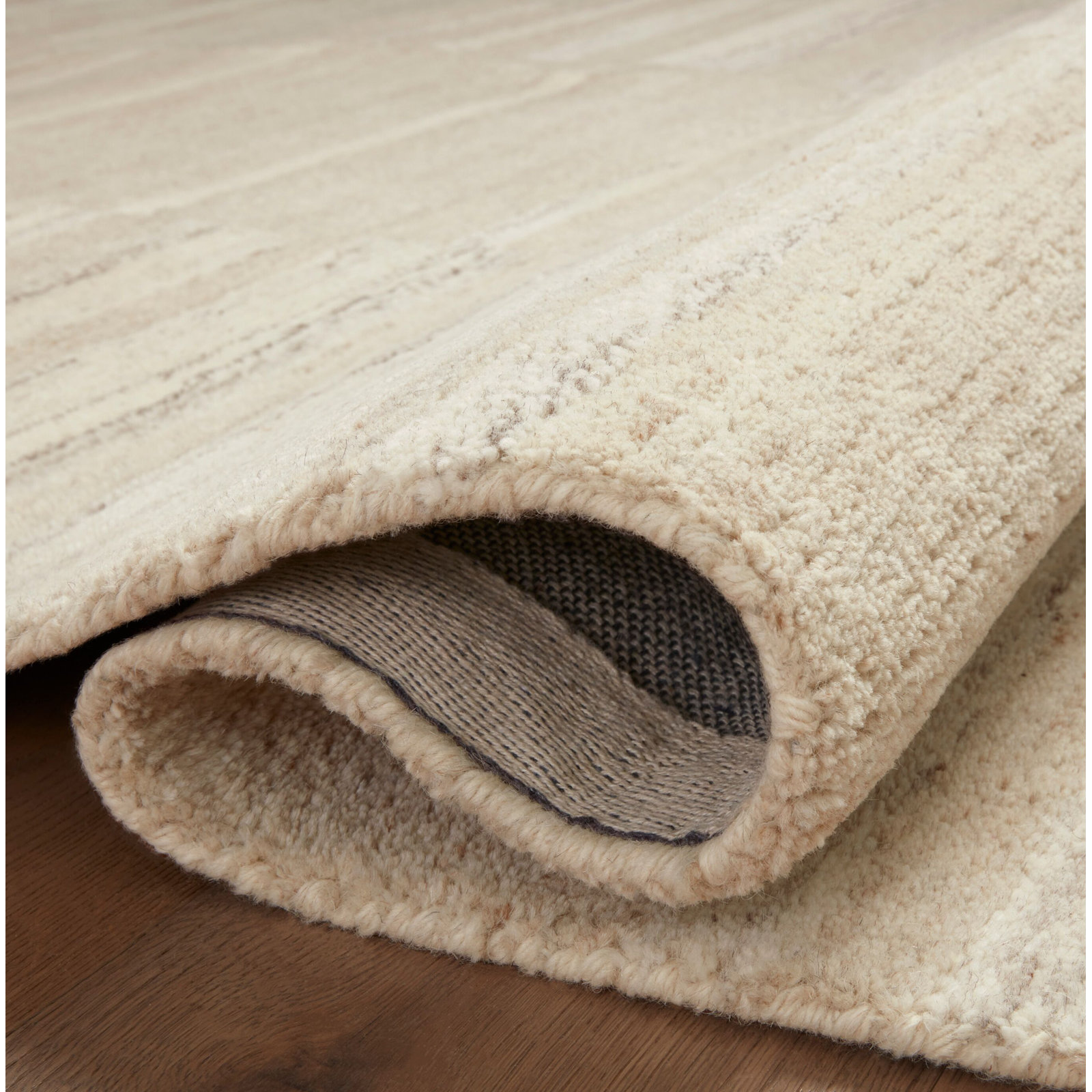 Amber Lewis x Loloi Rocky Natural/Sand Area Rug, Runner 2'6" x 7'6"