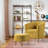 Upholstered 27" Wide Barrel Chair with Ottoman-87709777