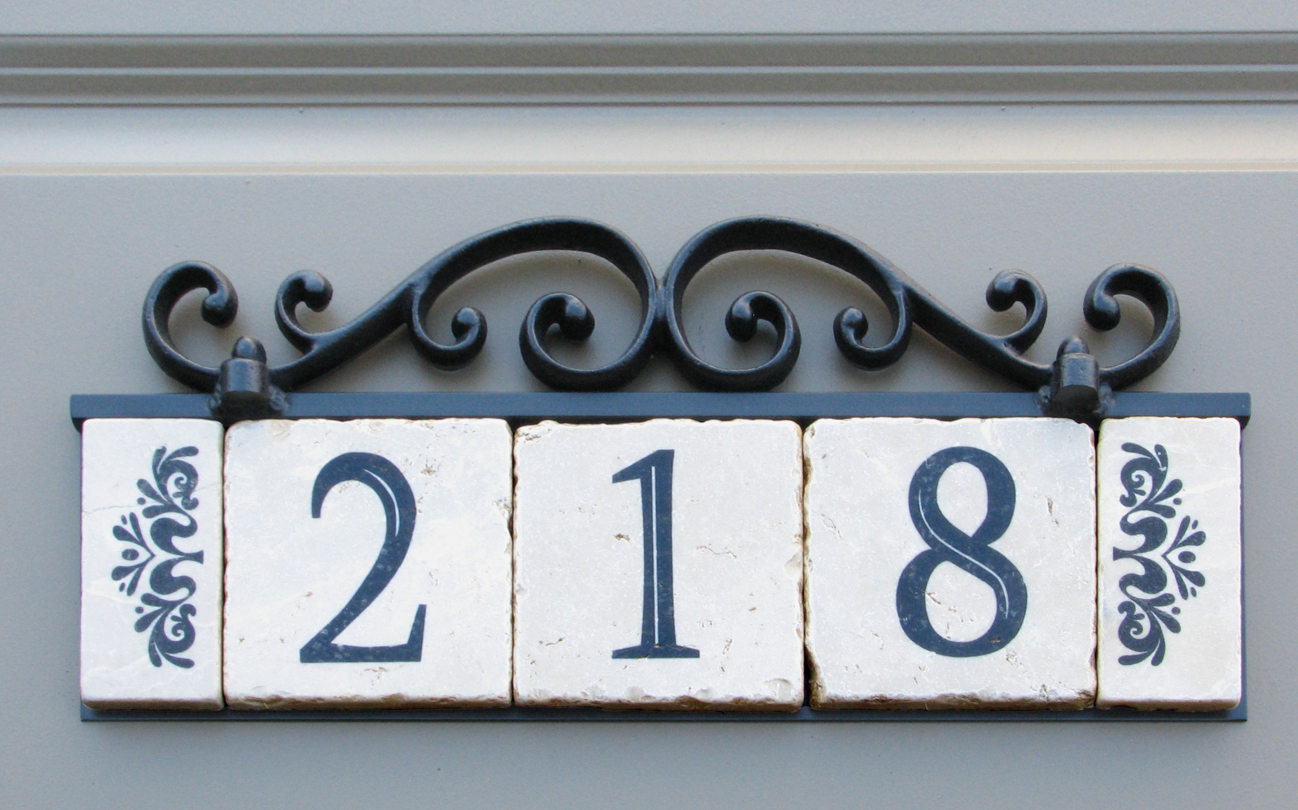 NACH Geogia Rectangle Address Plaque Frame | Wayfair