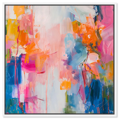 «Knowing Me Canvas Modern Color Abstract» par Art Remedy