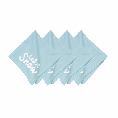 Let it Snow Napkin S/4