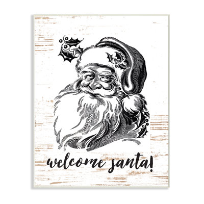 " Welcome Santa Farmhouse "