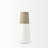 Hindley Small 13H Two-Toned White Natural Ceramic Jug-1666614476-1666614473