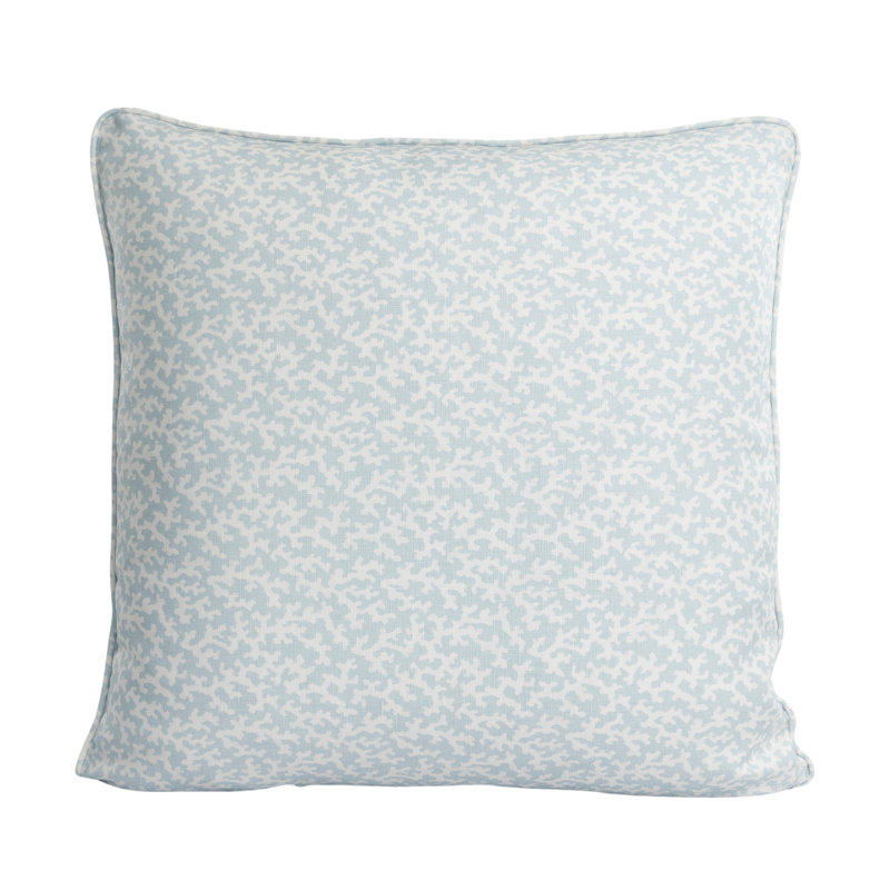 Coral Reef with Self-Welt Accent Pillow