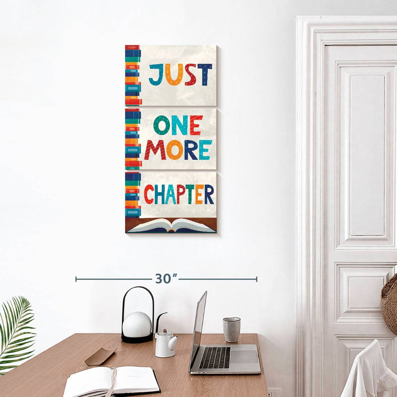 One More Chapter, 32" H x 15" W
