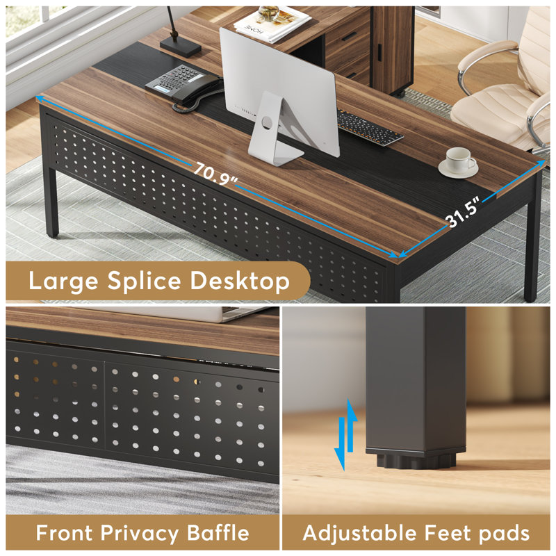 70.86'' Executive Desk