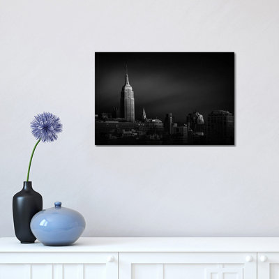 New York Skyline 1 Piece Wrapped Canvas Wall Art