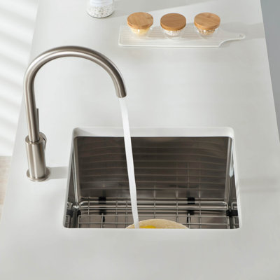 16'' L Single Bowl Stainless Steel Kitchen Sink