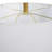 Solliet Ceramic and Metal Table Lamp