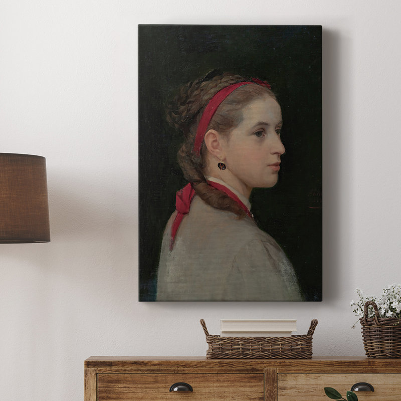 Impression de portrait rétro CXIV - galerie enveloppée Cavas, H 18 po x l 12 po
