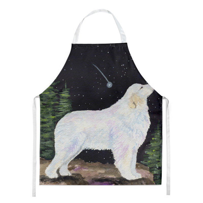 Tablier de pyrenees starry night