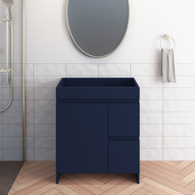 Cinnamon 30'' Single Bathroom Vanity Base Only