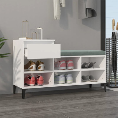 6 Pair Shoe Storage Cabinet