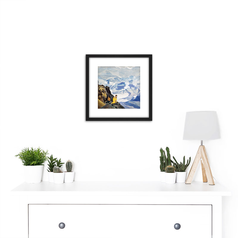 Drops Of Life Landscape by Roerich - Single Picture Frame Painting