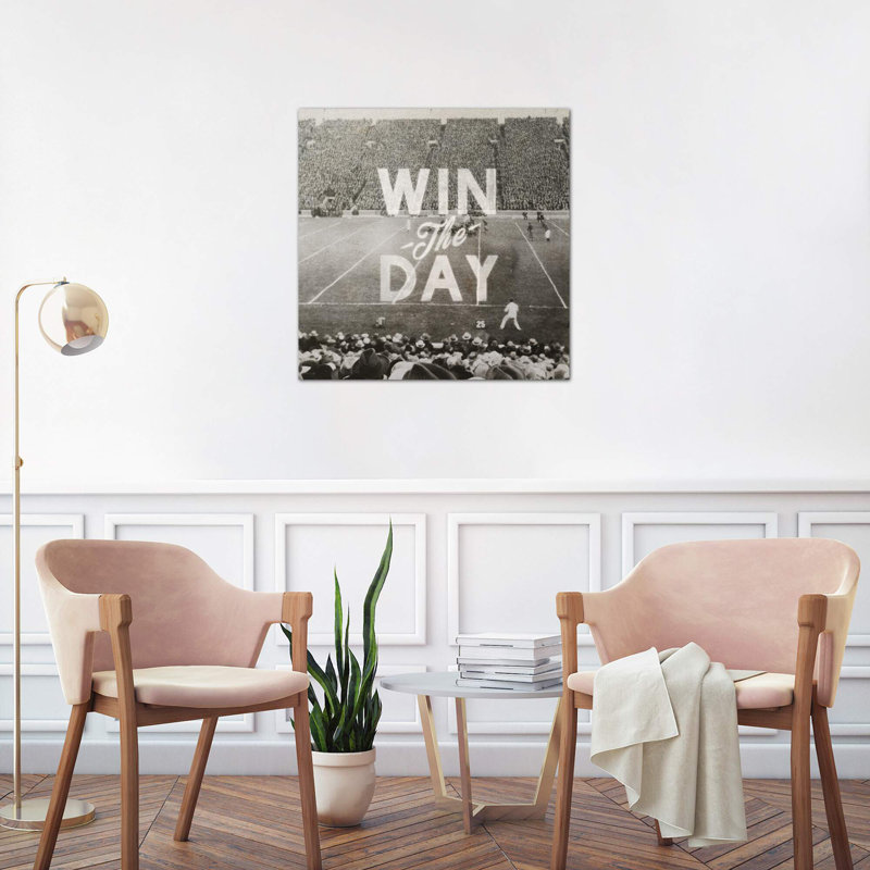 Win The Day by Heather Landis - Wrapped Canvas Print, 66.04 cm H x 66.04 cm W x 1.91 cm D