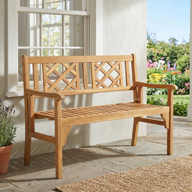 Banc de jardin en bois Camarillo