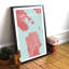 San Francisco City Map - No Frame Print-2095611104