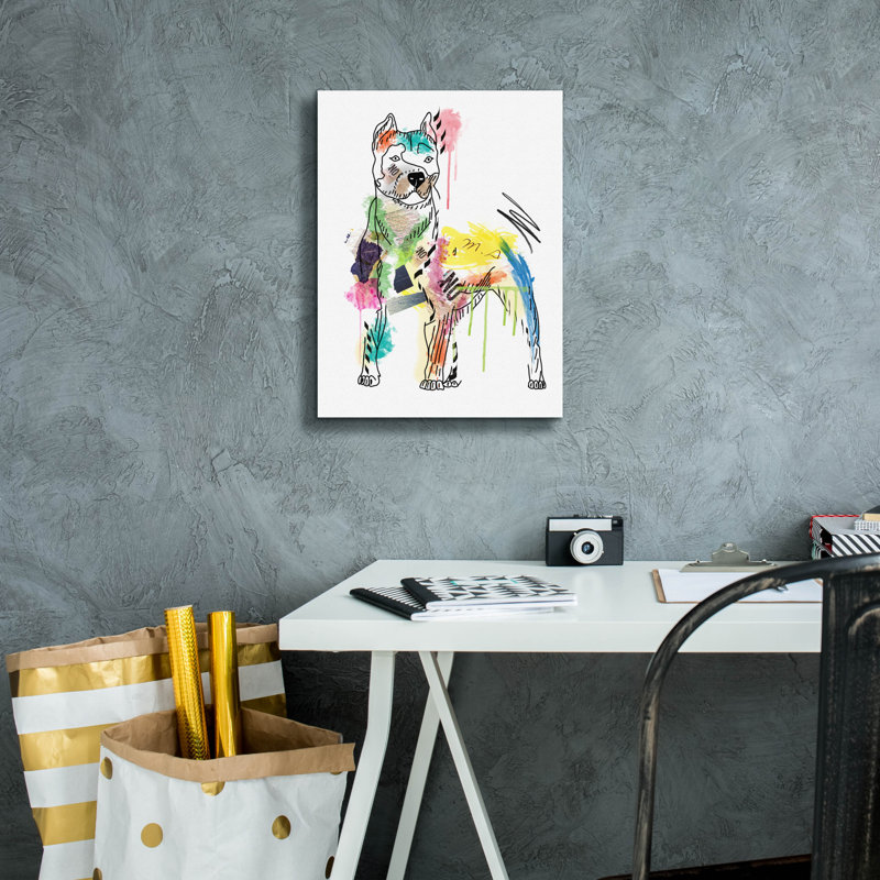 "Bodyguard" par Mark Ashkenazi, H 16 po x l 12 po x P 0,75 po