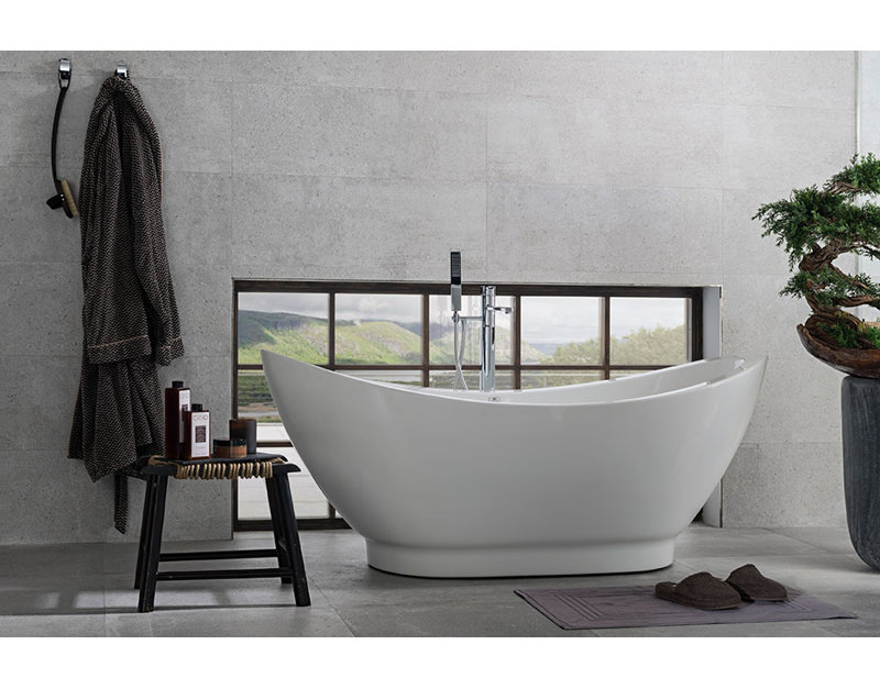 Koan 75.19'' L Soaking Bathtub