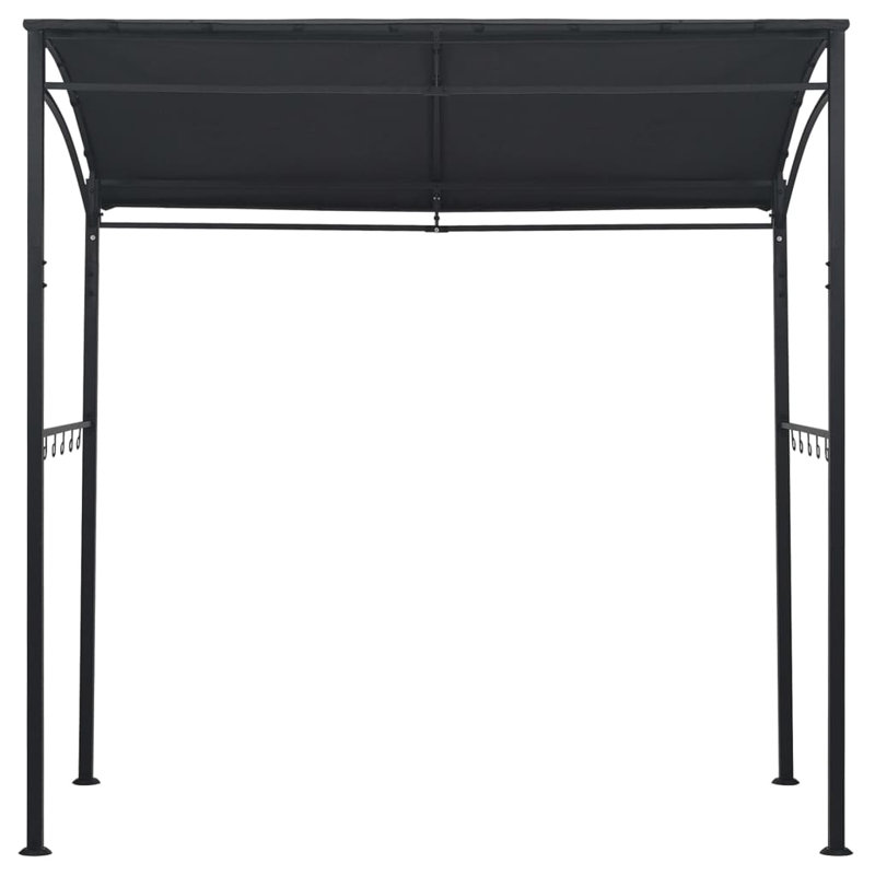 BBQ Gazebo 2.15x1.5x2.2m Anthracite Steel