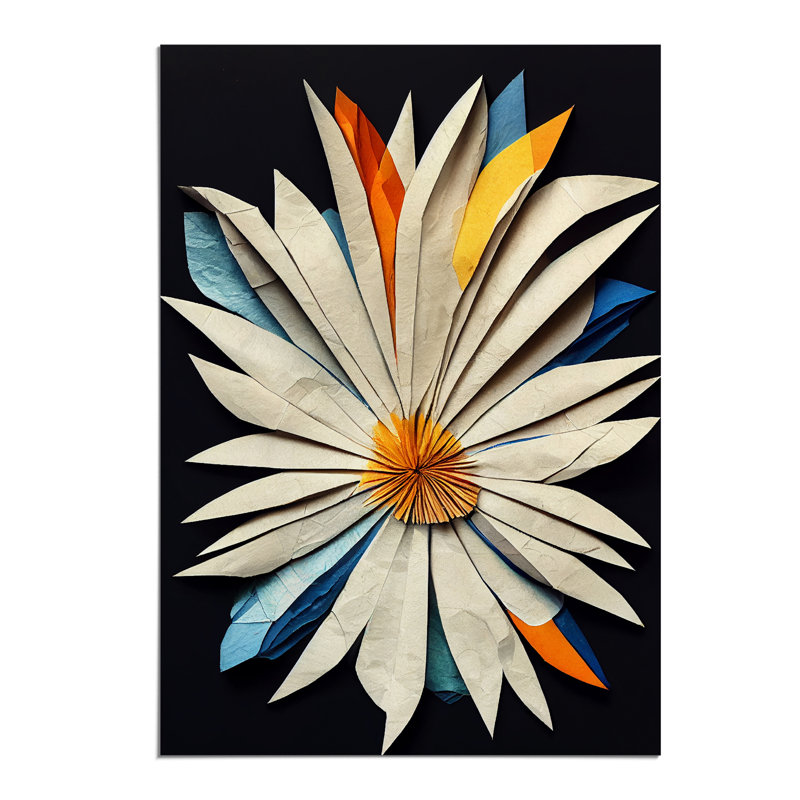 Paper Flower, Paper, 29.7cm H x 21cm W