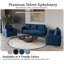 Causeuse en velours Belmont-120132866