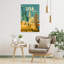 Visit The Usa Vintage Abstract Architecture Mountain Wall Art Print 1 Piece Wrapped Canvas Wall Art-1696216169