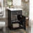 20" Single Bathroom Vanity with Ceramic Top-570648774
