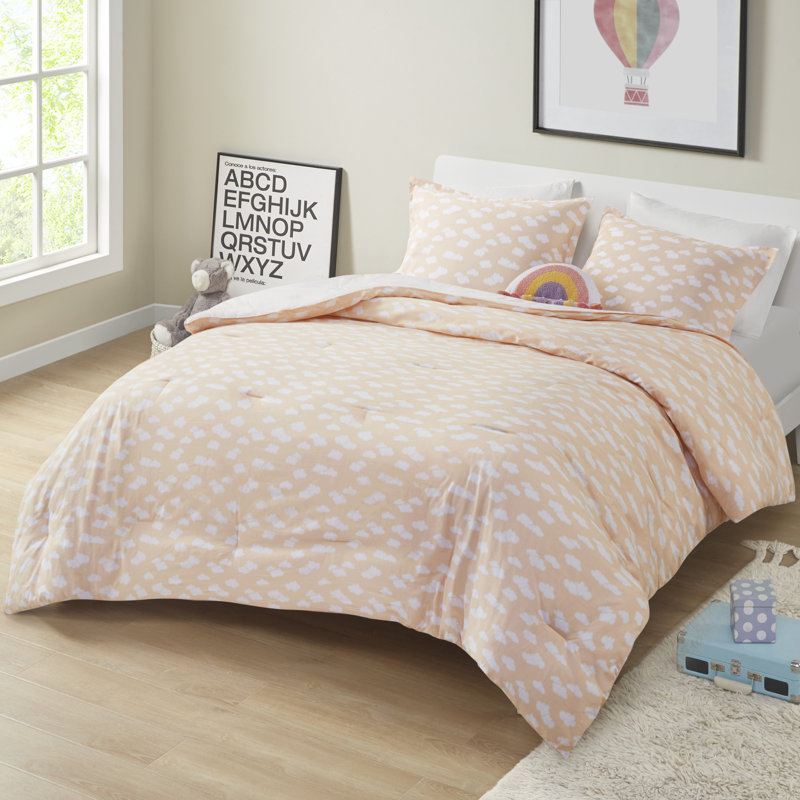Twin Yellow Sunshine Reversible Cotton Comforter Set