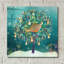  «Golden Partridge» par Elle Media Group SA, art mural en verre acrylique, 12 po x 12 po