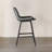 Cannell Upholstered Counter Stool with Metal Frame-814644127