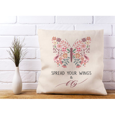 Caffrey Floral Square Cushion