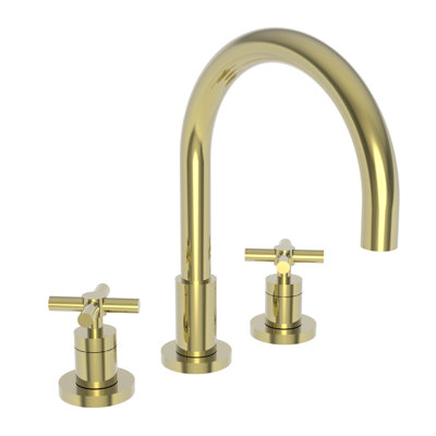 East Linear Double Handle Kitchen Faucet