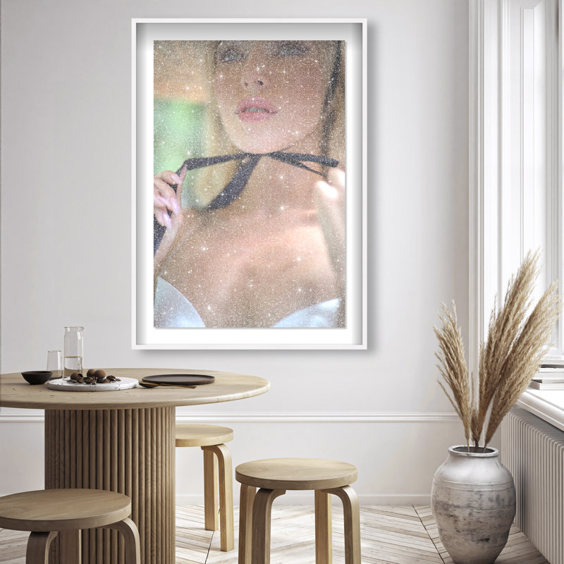 Yours Forever Canvas Fashion Print by Oliver Gal, 31.5"H x 21.5"W, White Frame