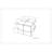 Square Pouf - Distressed-792613252