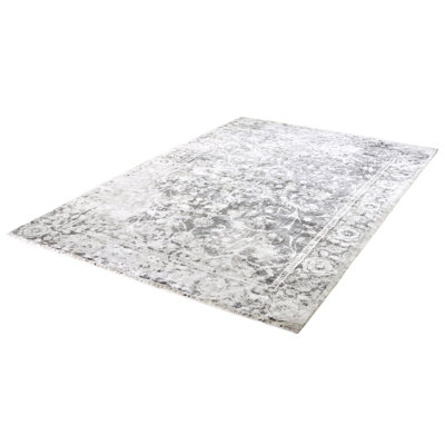 Landon Hand Woven Grey/Brown/Blue Indoor Rug