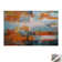 Autumn Abstract Landscape Modern Canvas Art - Vibrant Trees and Fall Colors Wall Decor