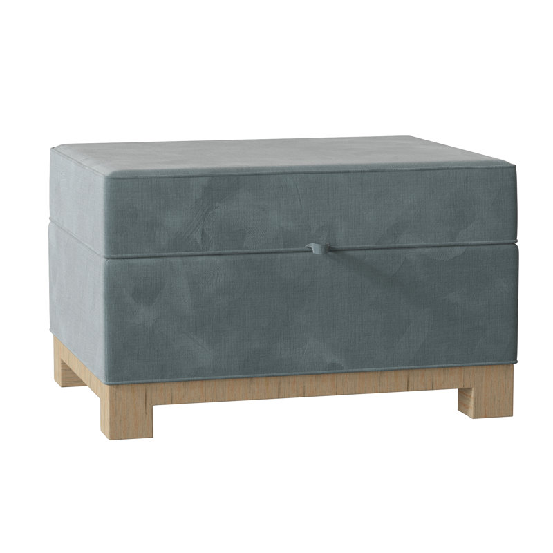 Repose-pieds rectangulaire avec rangement Brandes, Naturel, Parchemin Cuddle