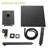 Dual Shower Head System - 10 Inch Square Wall Mount, Oil Rubber Bronze Head, Mounted,