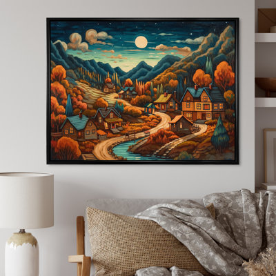 Petit village alpin Carlisa en automne II