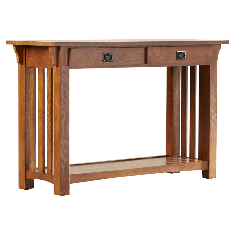 Console en bois massif Mission + Mission